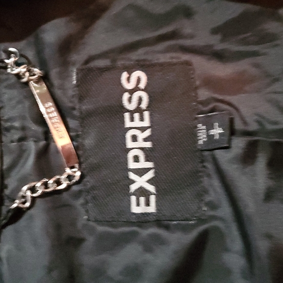 EXPRESS Faux leather jacket - Picture 3 of 11